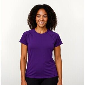 Athleta Purple Shirt Top Women’s Size Small Gym Workout Yoga Casual Stretch